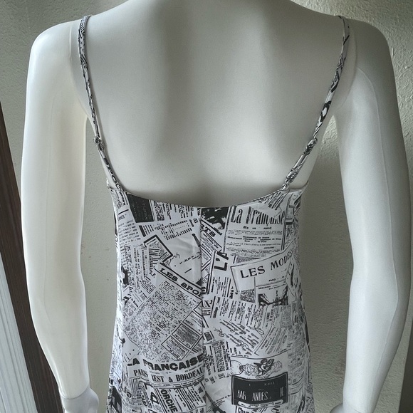 Forever 21 News Print Dress - Picture 5 of 7